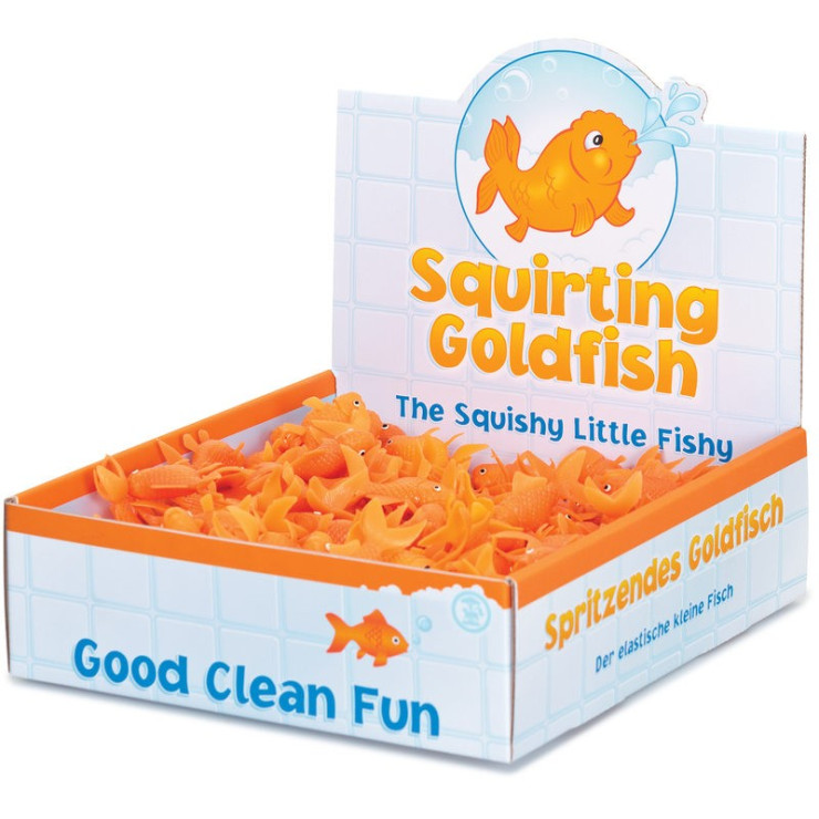 SQUIRTING GOLDFISH