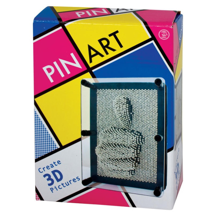 Pin Art – tablica z ruchomymi pinami