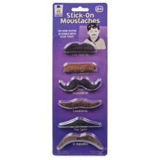 SSS_Przyklejane wąsy - Stick-On Moustaches