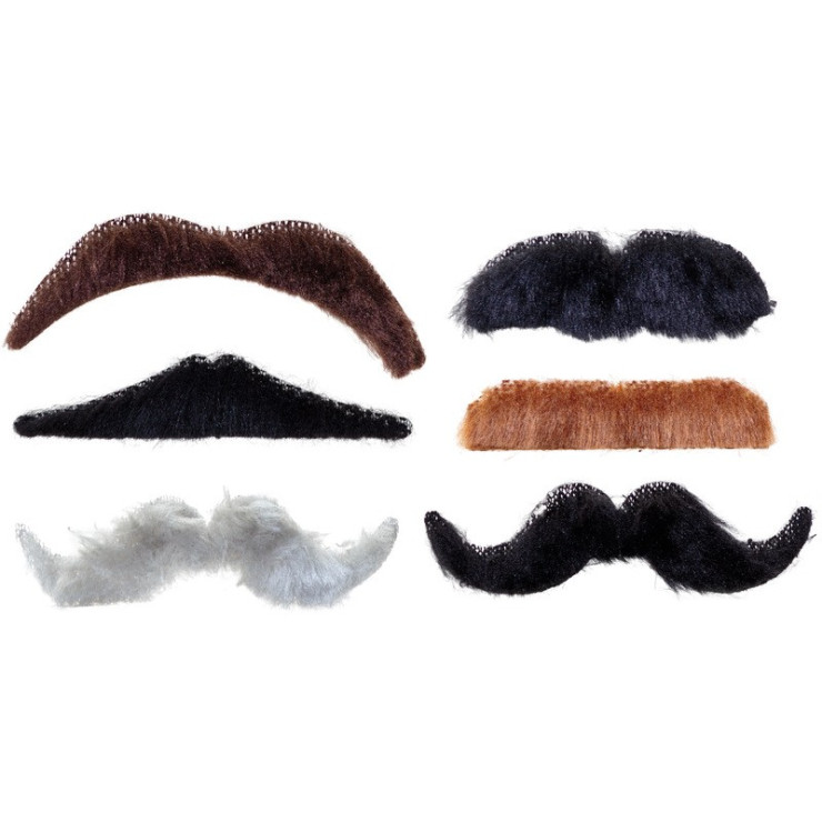 STICK-ON MOUSTACHES