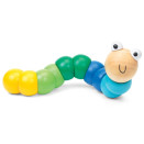 uuu_Drewniany elastyczny robak - Wooden Jointed Worm