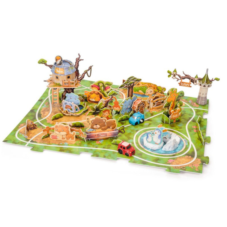 SSS_Puzzle Zoo z Samochodzikiem