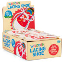 WOODEN LACING SHOE