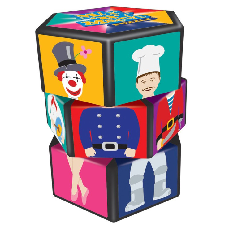 Obkręcane Puzzle - postaci