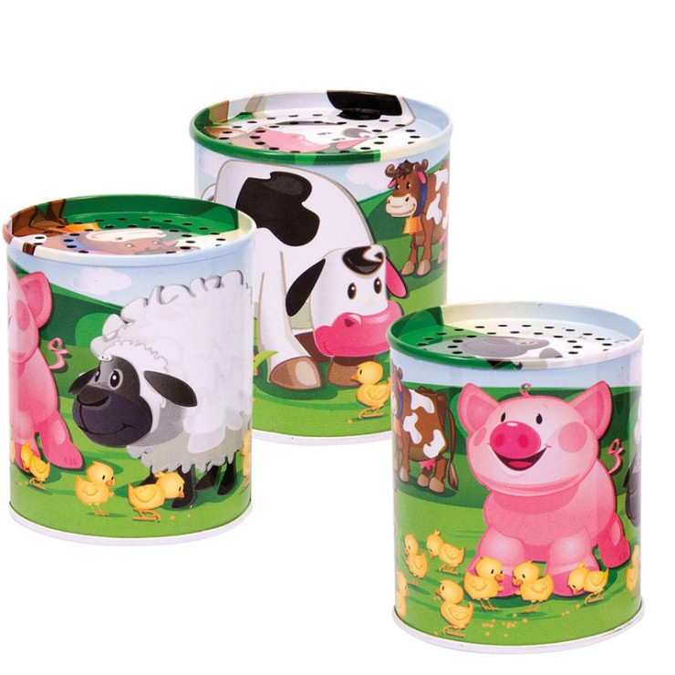 TIN ANIMAL SOUND MAKER