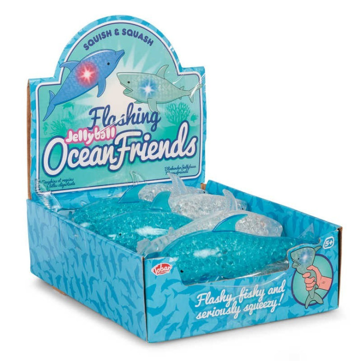 LIGHT UP JELLYBALL SHARK/DOLPHIN