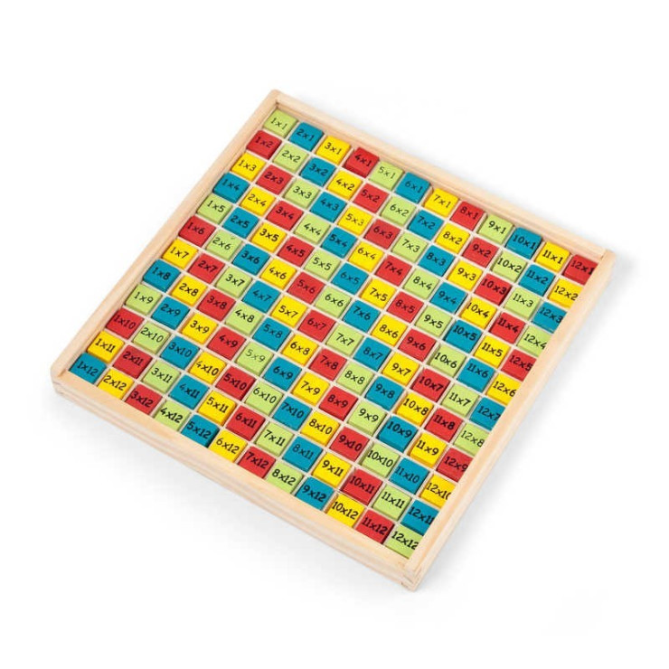 WOODEN TIMES TABLE BOARD