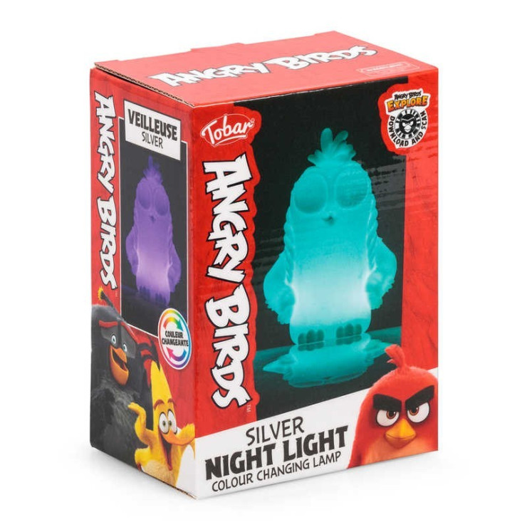 SSS_ANGRY BIRDS NIGHT LIGHT - SILVER