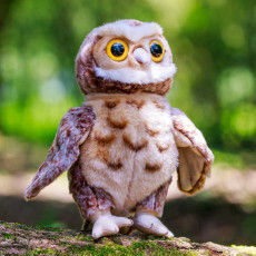 pppp_ANIMIGOS WORLD OF NATURE TAWNY OWL - SOWA