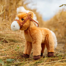 pppp_ANIMIGOS WORLD OF NATURE HORSE WITH BRIDLE - KOŃ