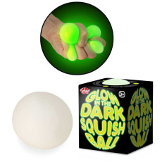 GLOW IN THE DARK SQUISH BALL - GNIOTEK ŚWIECĄCY W...