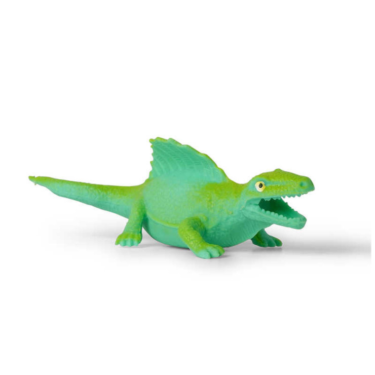 Rozciągliwy dinozaur gniotek z kuleczkami