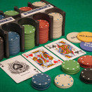 ZESTAW DO POKERA ŻETONY 200SZT KARTY MATA - Casino Games