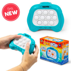 Gra Light Up Push Popper Niebieski