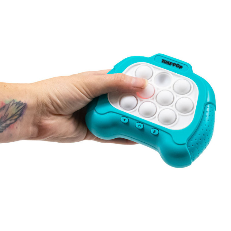 Gra Light Up Push Popper Niebieski