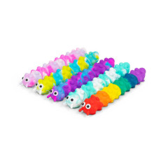 3D Push Pop Suction Caterpillar with Light