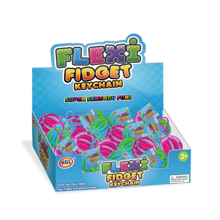FLEXI FIDGET KEYCHAIN