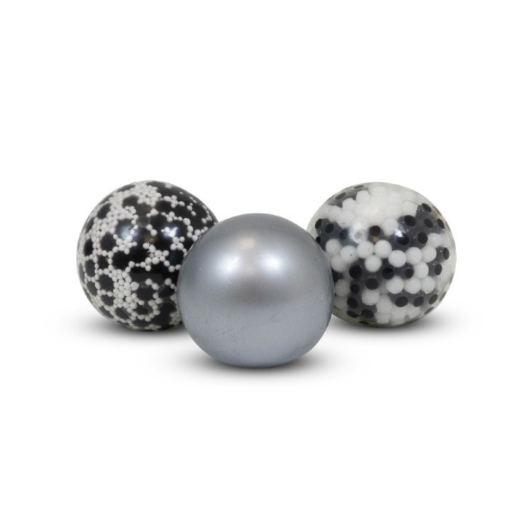 PANDA 3PK DIDDY SQUISH BALLS