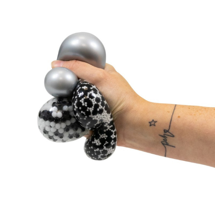 PANDA 3PK DIDDY SQUISH BALLS