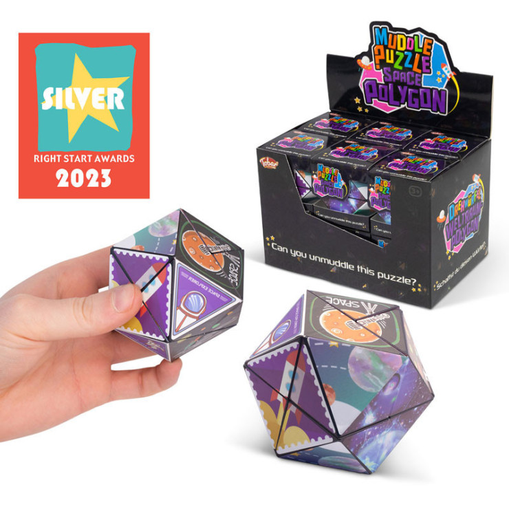 SPACE POLYGON MUDDLE PUZZLE