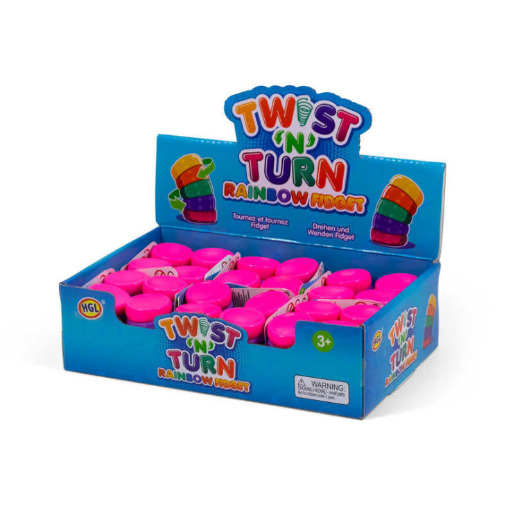 Tęczowy fidget Twist n Turn