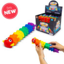 Aksolotl świecący z przyssawką Push Popper duży – 25cm