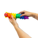 Aksolotl świecący z przyssawką Push Popper duży – 25cm