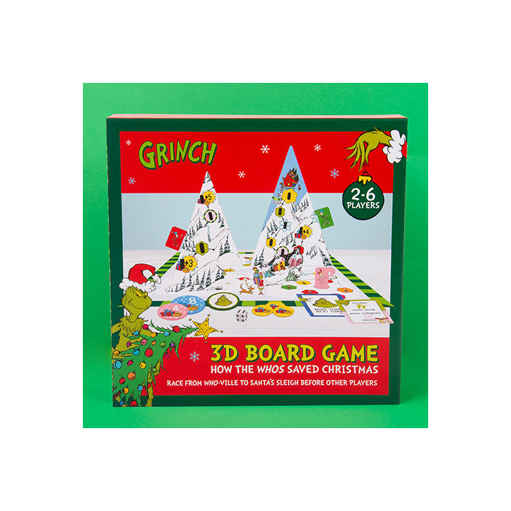 Grinch 3D Gra Planszowa