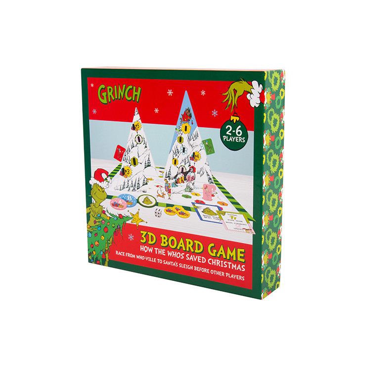 Grinch 3D Gra Planszowa