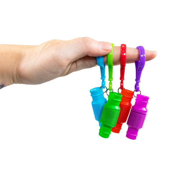 Miniaturowe tuby do ściskania na breloczku