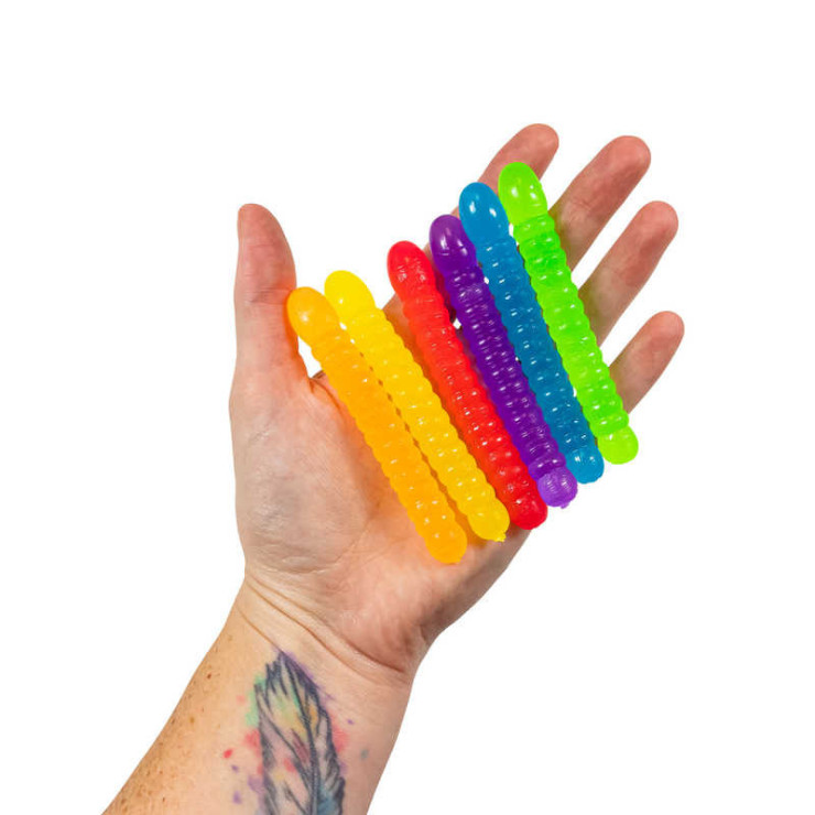 Elastyczne robaki mini gniotki