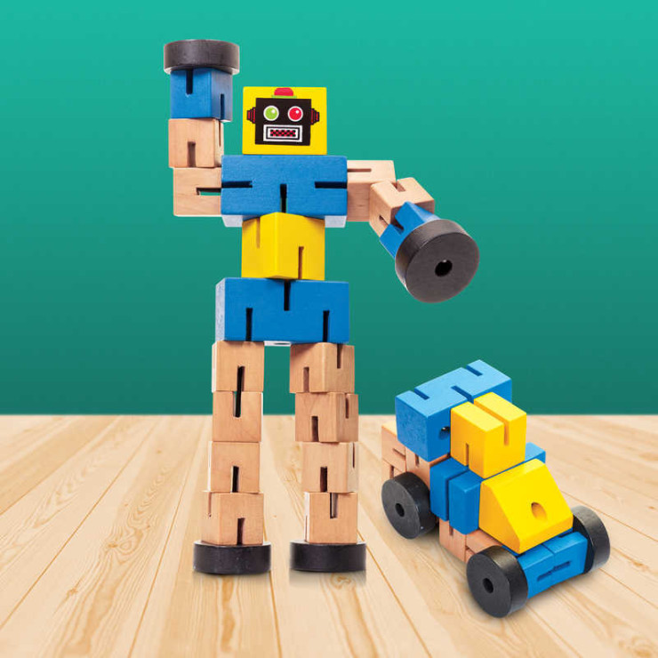Drewniany Transformbot