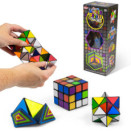 METALICZNE MUDDLE PUZZLE POTRÓJNA PACZKA