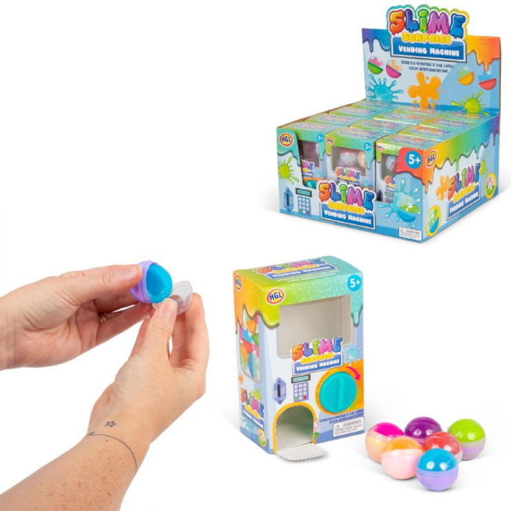 MASZYNA Z NIESPODZIANKAMI – SLIME - 6 kulek
