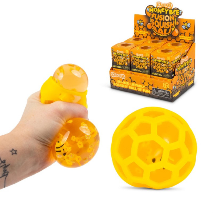 Scrunchems Honeybee Fusion Squishball – Miodowa...