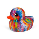 TIE-DYE GUMOWA KACZKA 12cm