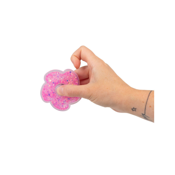 uuu_Fidget Spinner z Płynnym Brokatem