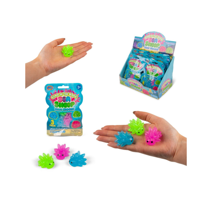 Morskie Owce Świecące w Ciemności Mini Mochi (3...