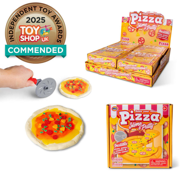 Zrób własną pizzę z masy slime i putty