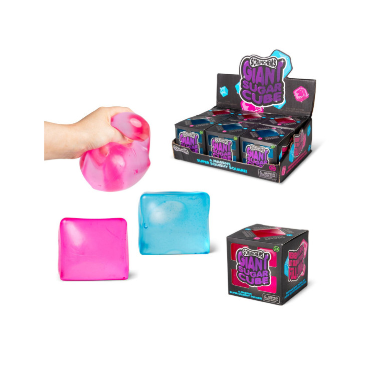 SCRUNCHEMS duża kostka „sugar”