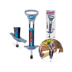 POGO STICK CZARNO-SREBRNY 89 CM