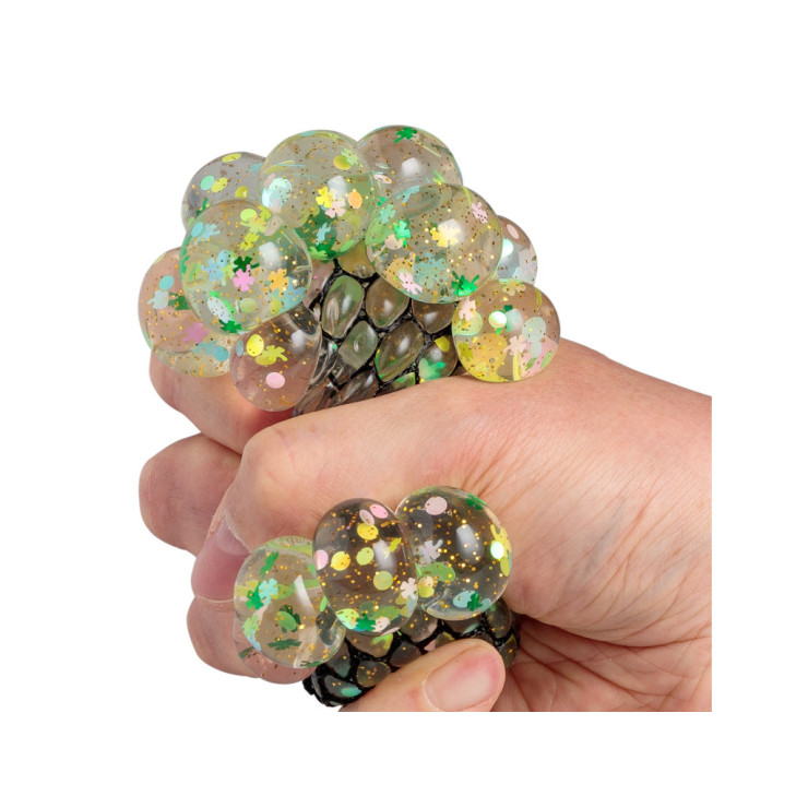 CONFETTI SQUISHY MESH BALL