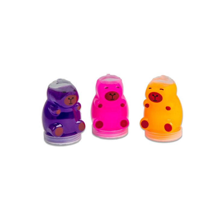 Zestaw 3 mini slime’ów – kapibary