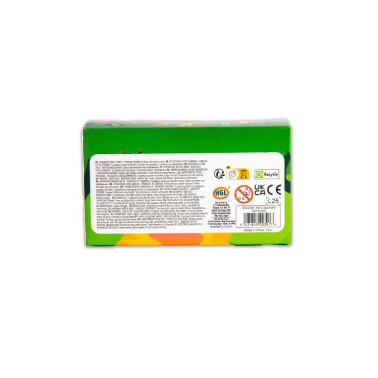 Zestaw 3 mini slime’ów – kapibary