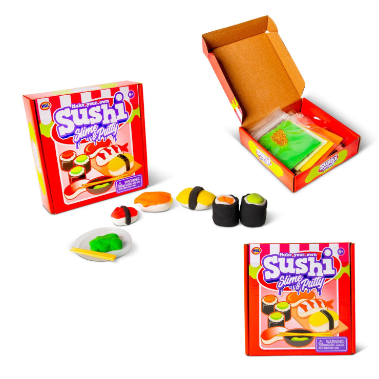 Zrób własny slime i masę – sushi
