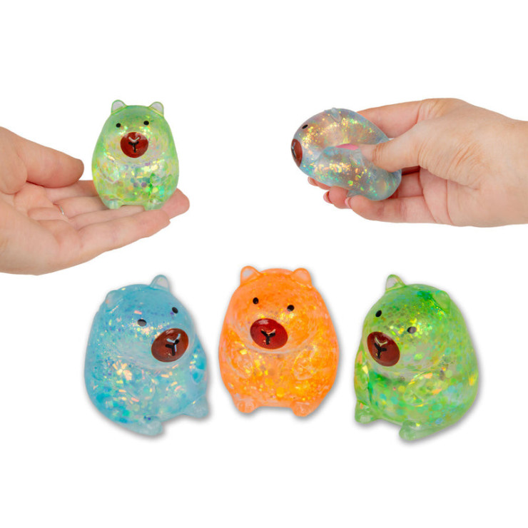Scrunchems Mini Sugar Kapibary – zestaw 3 sztuk