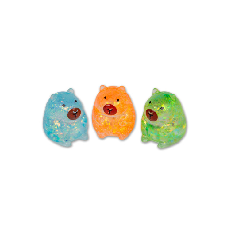 Scrunchems Mini Sugar Kapibary – zestaw 3 sztuk