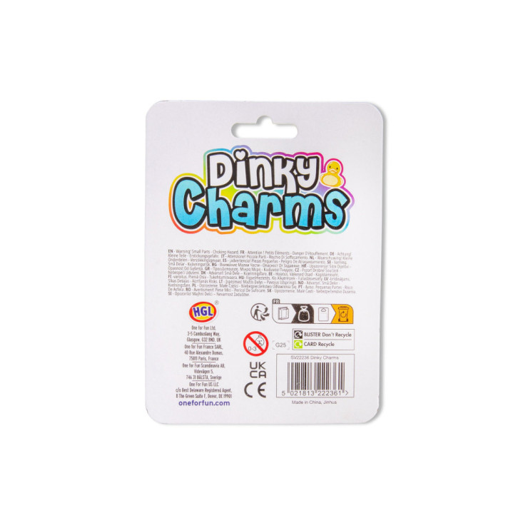 Zestaw 24 mini zawieszek Dinky Charms