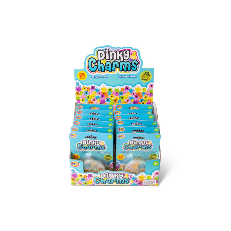 Zestaw 24 mini zawieszek Dinky Charms