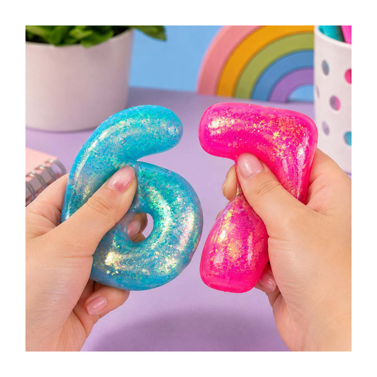 6 7 Brokatowe gniotki Glitter Sugar Squishy